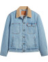 LEVI'S Prehodna jakna 'SUNSET TRUCKER LIGHT INDIGO - WORN IN' kamela / moder denim - Pepit.si