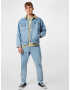 LEVI'S Prehodna jakna 'SUNSET TRUCKER LIGHT INDIGO - WORN IN' kamela / moder denim - Pepit.si