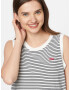 LEVI'S Top 'DARA TANK MULTI-COLOR' črna / bela - Pepit.si