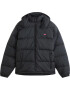 LEVI'S Zimska jakna 'HOODED FILLMORE SHRT JKT BLACKS' črna - Pepit.si