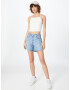 LEVI'S Kavbojke '501® ROLLED SHORT MED INDIGO - WORN IN' moder denim - Pepit.si