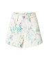 LEVI'S Kavbojke '80S MOM SHORT BLACKS' turkizna / rumena / lila / bela - Pepit.si