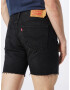 LEVI'S Kavbojke '501 93 SHORTS AC465 MEDIUM IND' črn denim - Pepit.si