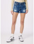 LEVI'S Kavbojke '501® ORIGINAL SHORT DARK INDIGO - WORN I' moder denim - Pepit.si