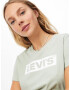 LEVI'S Majica pastelno zelena / bela - Pepit.si