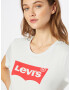 LEVI'S Majica rdeča / bela - Pepit.si