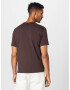 LEVI'S Majica 'SS RELAXED FIT TEE REDS' temno rjava / bela - Pepit.si