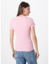 LEVI'S Majica 'SS RIB BABY TEE REDS' svetlo roza - Pepit.si