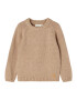 Lil ' Atelier Kids Pullover 'Egalto' svetlo rjava - Pepit.si