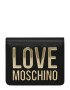 Love Moschino Denarnica zlata / črna - Pepit.si