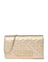 Love Moschino Pisemska torbica 'Quilted' zlata - Pepit.si