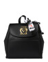 Love Moschino Rucksack črna / bela / rdeča / zlata - Pepit.si