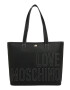 Love Moschino Shopper črna / bela - Pepit.si