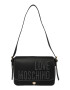 Love Moschino Torba za čez ramo črna / bela - Pepit.si