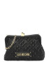 Love Moschino Torba za čez ramo 'QUILTED' zlata / črna - Pepit.si