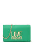 Love Moschino Torba za čez ramo zelena - Pepit.si