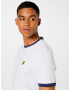 Lyle & Scott Majica 'Ringer' temno modra / zlato-rumena / bela - Pepit.si