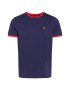 Lyle & Scott Majica 'Ringer' mornarska / rdeča / rumena - Pepit.si