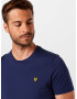 Lyle & Scott Majica temno modra / zlato-rumena / črna - Pepit.si