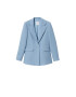 MANGO Blazer 'Arthur' pastelno modra - Pepit.si