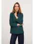 MANGO Blazer 'Greta' temno zelena - Pepit.si