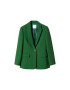 MANGO Blazer 'maca' temno zelena - Pepit.si