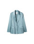 MANGO Blazer 'Nicole' pastelno modra - Pepit.si