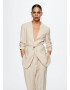 MANGO Blazer 'Peanut' nude - Pepit.si