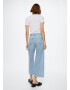 MANGO Kavbojke 'Culotte' moder denim - Pepit.si