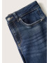 MANGO Kavbojke 'Pushup' moder denim - Pepit.si