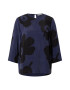 Marimekko Bluza 'Mundina' temno modra / črna - Pepit.si