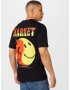 MARKET Majica 'SMILEY GOOD AND EVIL T-SHIRT' rumena / rdeča - Pepit.si