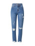 Missguided Petite Kavbojke moder denim - Pepit.si