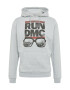 Mister Tee Majica 'Run DMC City Glasses' pegasto siva / rdeča / črna - Pepit.si