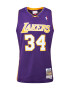 Mitchell & Ness Majica 'LA LAKERS - NBA SWINGMAN' rumena / temno liila / bela - Pepit.si