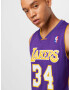 Mitchell & Ness Majica 'LA LAKERS - NBA SWINGMAN' rumena / temno liila / bela - Pepit.si