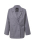 Monki Blazer temno siva / bela - Pepit.si