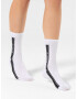 MOROTAI Športne nogavice ' Stripe Long Socks ' bela - Pepit.si