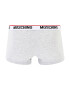 Moschino Underwear Boksarice pegasto siva / rdeča / črna / bela - Pepit.si