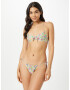 Nasty Gal Bikini rumena / meta / roza / staro roza - Pepit.si