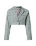 Nasty Gal Blazer siva / zelena - Pepit.si