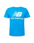 new balance Majica svetlo modra / bela - Pepit.si