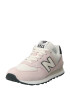 new balance Nizke superge pastelno roza / črna / naravno bela - Pepit.si