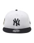 NEW ERA Kapa '9Fifty New York Yankees' črna / bela - Pepit.si