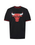 NEW ERA Majica 'Chicago Bulls' rdeča / črna / bela - Pepit.si