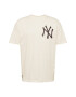 NEW ERA Majica 'MLB New York Yankees' kremna / črna - Pepit.si