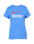 NIKE Funkcionalna majica 'FC Barcelona' modra / bela / pastelno rdeča - Pepit.si