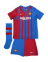 NIKE Športna trenirka 'FCB LK NK DF KIT HM' modra / rdeča - Pepit.si