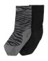 NIKE Sportsocken 'Sheer' siva / črna - Pepit.si