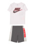 Nike Sportswear Komplet siva / rdeča / bela - Pepit.si